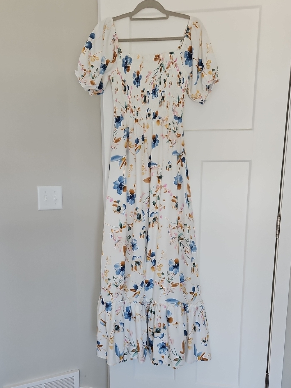 Baltic Born Capri Smocked Maxi Dress- Size Small